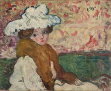 Femme à la charlotte, 1903. Creator: Valtat, Louis (1869-1952).