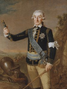 Johan August Meijerfeldt, 1725 - 1800. Count, field marshal, 1792. Creator: Per Krafft the Elder.