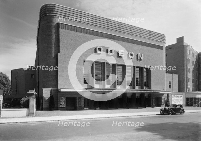 Odeon Cinema, Swiss Cottage, Camden, London, 1937. Artist: John Maltby.