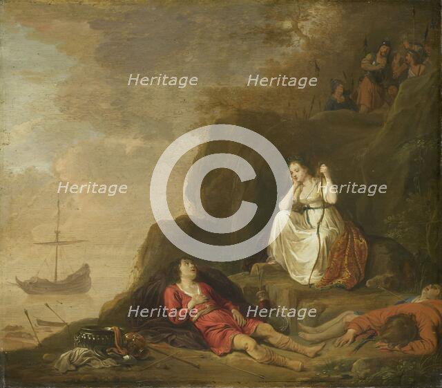 Theagenes and Chariclea, 1625-1640. Creator: Daniel Thivart.