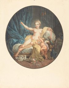 Venus desarmant l'amour. Creator: Jean Francois Janinet.