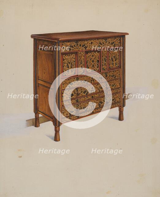 Hadley Chest, c. 1936. Creator: Victor F. Muollo.