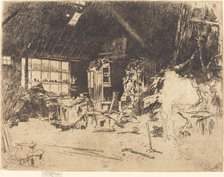 The Smithy, c. 1880. Creator: James Abbott McNeill Whistler.