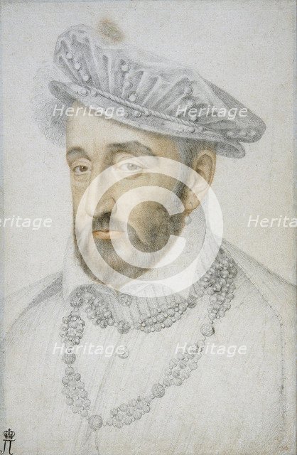 Portrait of King Henry II of France.
