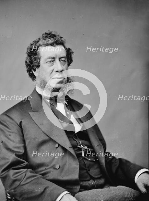 Hamilton Fish of New York, between 1855 and 1865. Creator: Unknown.