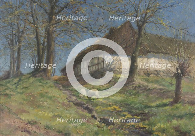 Farm in Skåne, 1991. Creator: Erika Jonn.