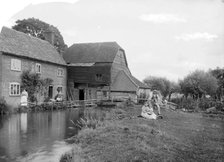 Charney Bassett Mill, Charney Bassett, Oxfordshire, c1900. Artist: Henry Taunt