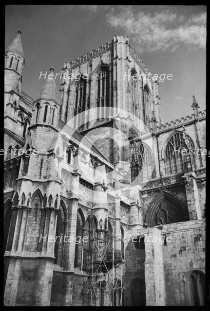 York Minster, York, North Yorkshire, c1955-c1980. Creator: Ursula Clark.