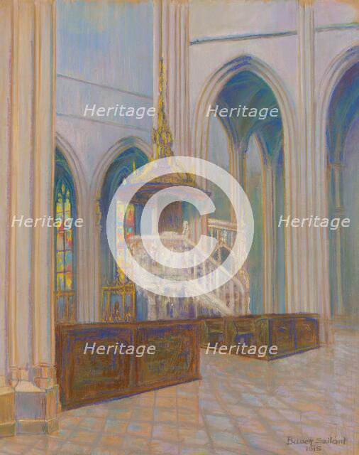 Cathedral, 1915. Creator: Konstantin Bauer.