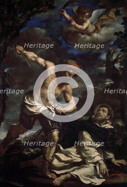 The Martyrdom of Saint Peter', end 1620s. Artist: Guercino