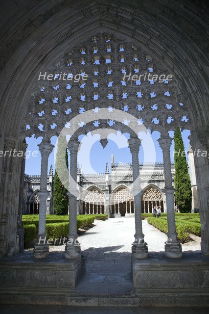 Cloister of King John I, Monastery of Batalha, Batalha, Portugal, 2009.  Artist: Samuel Magal