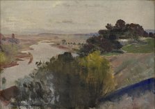 Landscape at the Vistula, between 1903-1907. Creator: Jacek Malczewski.
