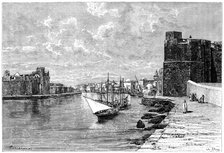 'Bizerta, viewed from the Kasbah', c1890. Artist: Bertrand