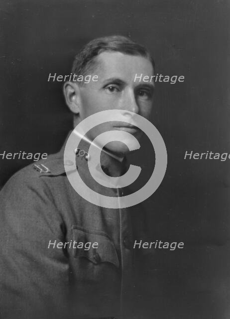 Captain Roland Hazard, portrait photograph, 1918 Oct. 10. Creator: Arnold Genthe.