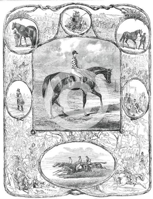 Voltigeur, the Winner of the Derby Stakes, 1850, (1850). Creator: Smyth.