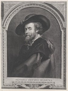Portrait of Peter Paul Rubens, aged 46, 1630., 1630. Creator: Paulus Pontius.