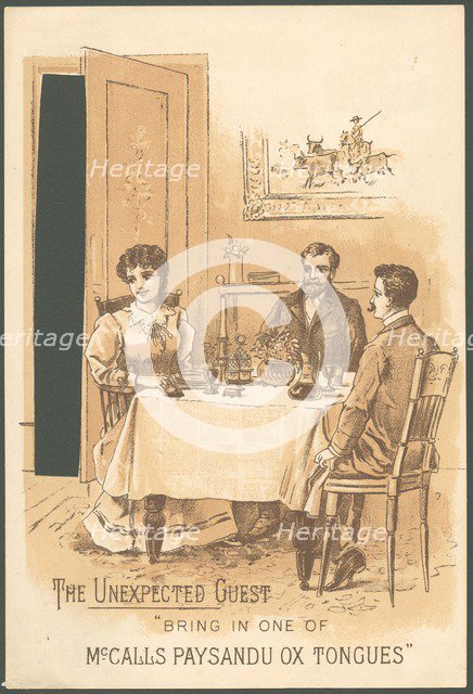 Paysandu ox tongue, 1890s. Artist: Unknown