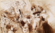 Character Sketch. Creator: John Pettie.