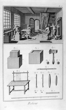 Book binding, 1751-1777. Artist: Unknown