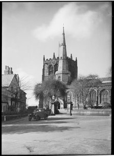 St Peter And St Paul's Church, Church Street, Ormskirk, West Lancashire, Lancashire, Mar 1948. Creator: Margaret F Harker.