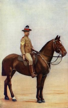'Sergeant-Major of the New South Wales Lancers', 1900. Creator: Gregory & Co.