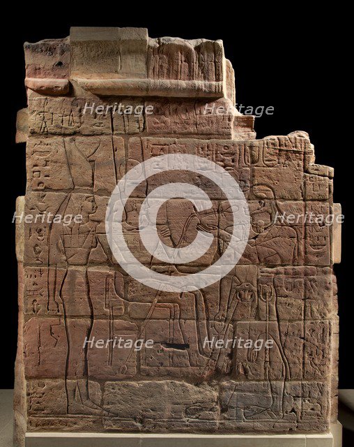 Wall of Aspelta, c600-580 BC. Artist: Unknown.