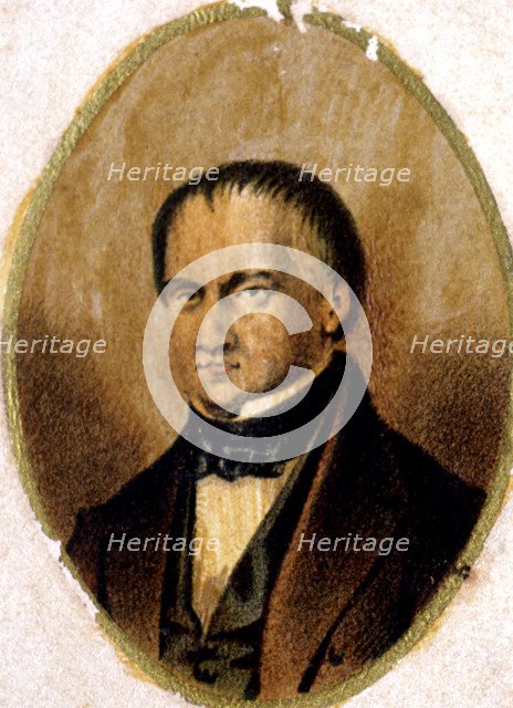 Diego Antonio Feijo (1784 - 1843), political, religious and sole ruler (12-10-1835).