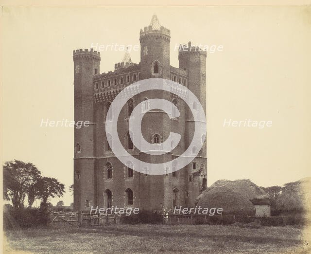 Keep of Tattershall Castle, Lincolnshire - 2nd Fortescue, 1860. Creator: Alfred Capel-Cure.