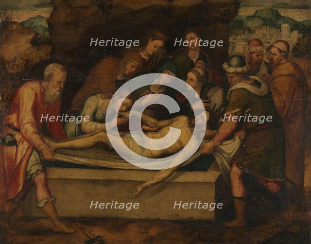 The burial, probably last half of 16th century. Creator: Unknown.