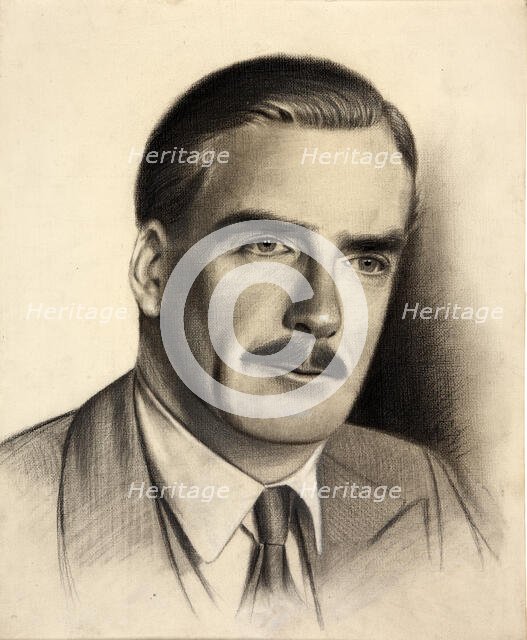 Anthony Eden, 1st Earl of Avon, between 1939 and 1946. Creators: Central Office of Information, Unknown.