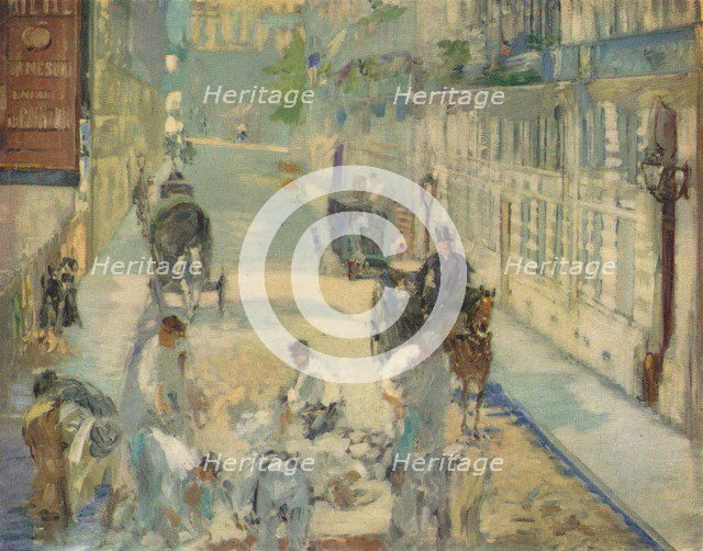 'Les Paveurs de la Rue de Berne', 1878. Artist: Edouard Manet.