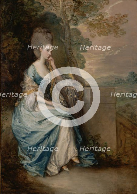 Portrait of Anne, Countess of Chesterfield, 1778. Artist: Gainsborough, Thomas (1727-1788)