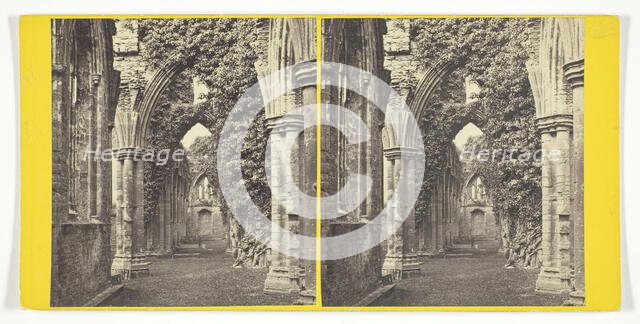Tintern Abbey: South Aisles, late 19th century. Creator: Alexander Wilson.