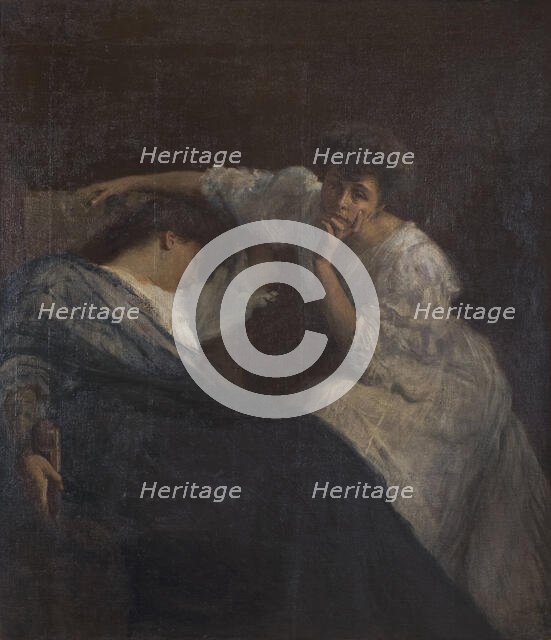 A Shadow, 1908. Creator: De Stefani, Vincenzo (1859-1937).