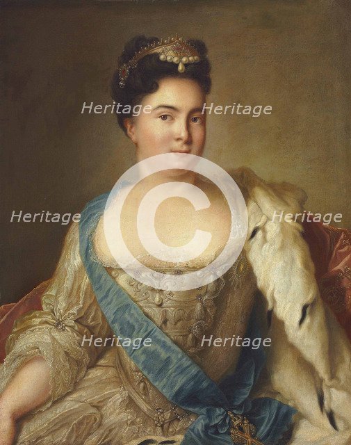 Portrait of Empress Catherine I. (1684-1727).