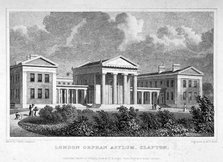 View of the London Orphan Asylum in Clapton, Hackney, London, 1828. Artist: WH Bond