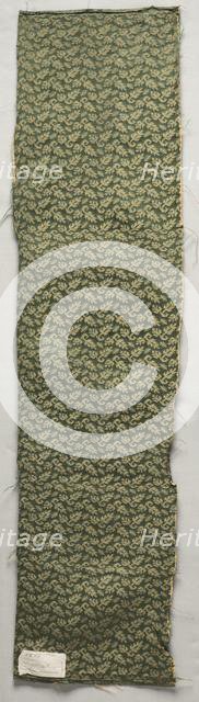 Silk Fragment, 17th century. Creator: Unknown.