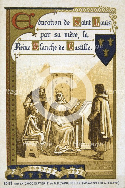 Scene from the life of Bertrand du Guesclin, (19th century). Artist: Unknown