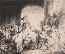 The Triumph of Mordecai, 1641. Creator: Rembrandt Harmensz van Rijn.