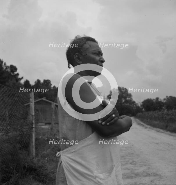 Daughter of Negro tenant farmer, Granville County, North Carolina, 1939. Creator: Dorothea Lange.