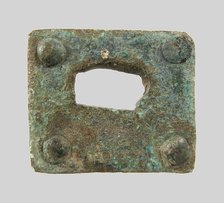 Rectangular Plaque, Frankish, middle of 6th century. Creator: Unknown.