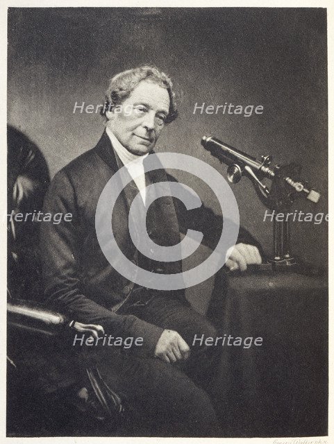 Joseph Jackson Lister, English wine merchant and amateur microscopist, 1830s. Artist: Maull & Co