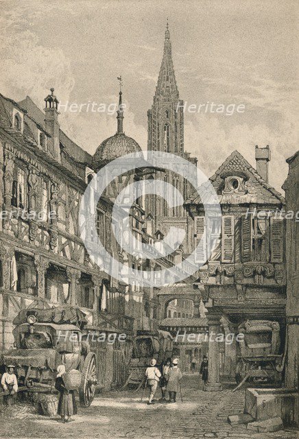 Strasbourg', c1820 (1915). Artist: Samuel Prout.