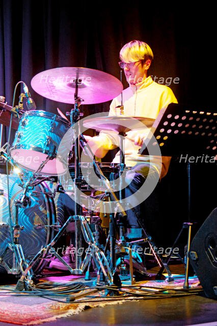 Fraser Smith Quartet, New Generation Jazz Festival Roadshow, Shoreham by Sea, Feb 2023. Creator: Brian O'Connor.