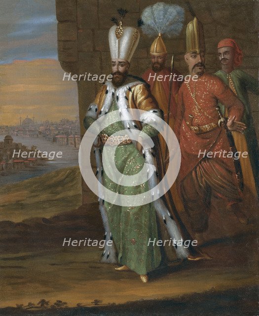 Sultan Ahmed Iii 1673 1736 And His Retinue 2659755 Heritage Images