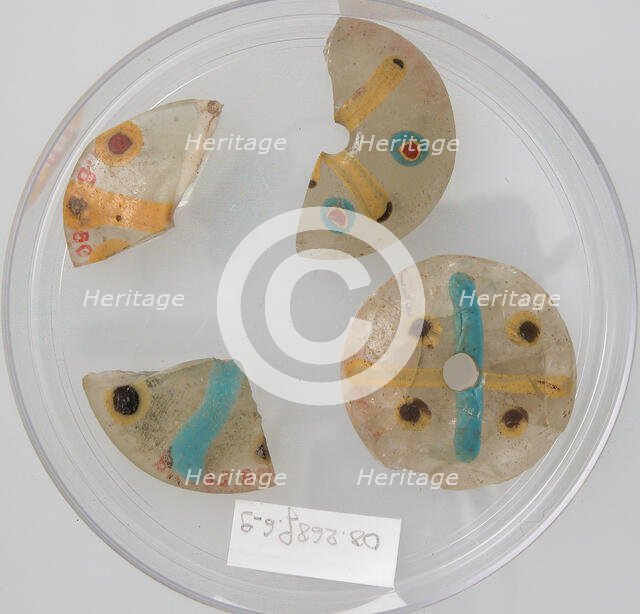 Bead Fragments, Coptic, 4th-early 5th century. Creator: Unknown.