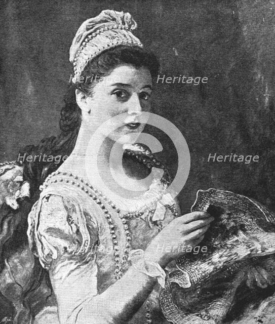 ''Pictures of the Year VIII, Mistress Anne Page', 1888. Creator: James Sant.