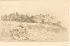 Harvesters (Les moissoneurs). Creator: Alphonse Legros.