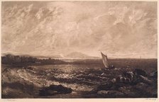 Aberlady Bay, (c1820s), c1889. Creator: William Brassey Hole.