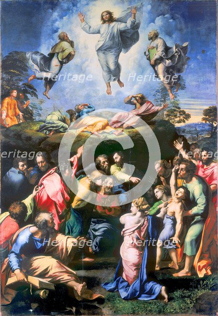 The Transfiguration of Christ. Artist: Raphael (1483-1520)